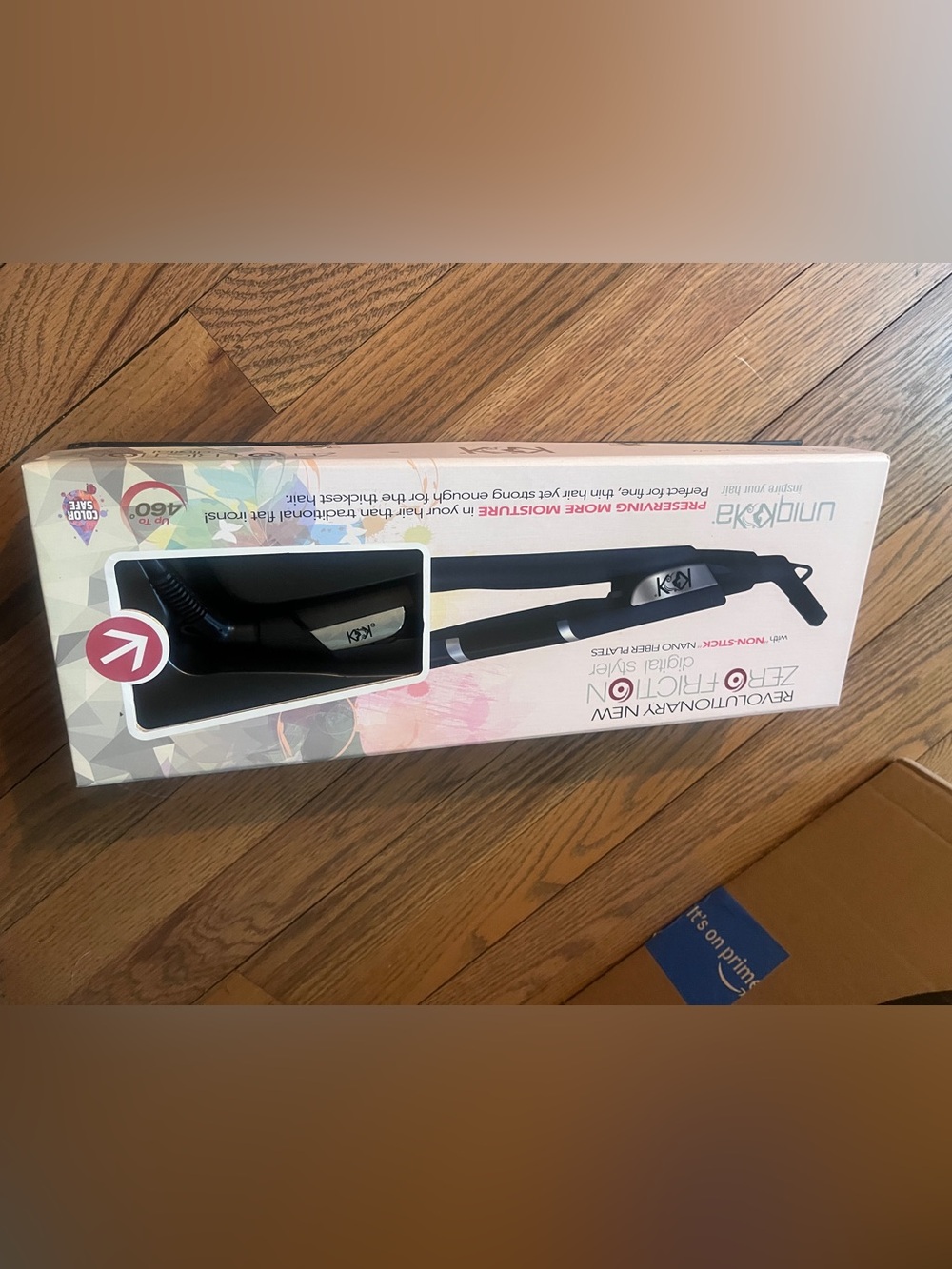 Hair Straightener - Zero Friction w/Ceramic Plates